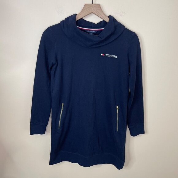 Tommy Hilfiger‎ Pullover Sweater Navy Blue Size XXS - Picture 2 of 5